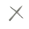 Наконечник с трехгранной заточкой (сталь; M7x1)